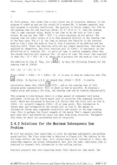 Data Structures and Algorithm Analysis in C - SVS