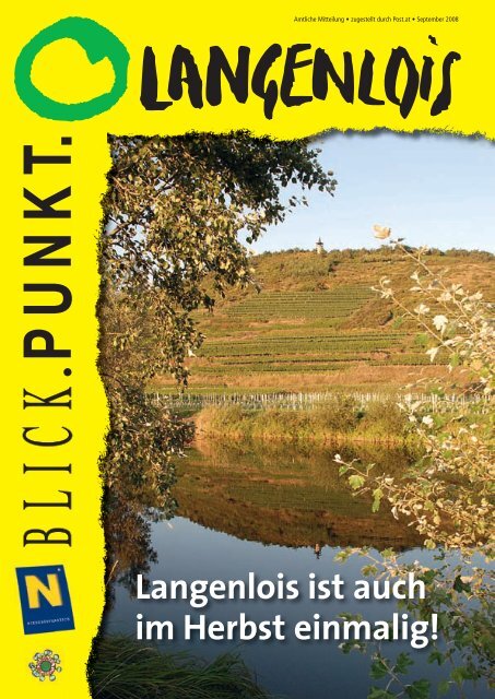 Langenlois ist auch im Herbst einmalig!