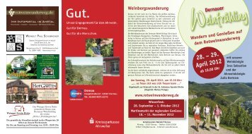 erhalten Sie den Flyer der Veranstaltung