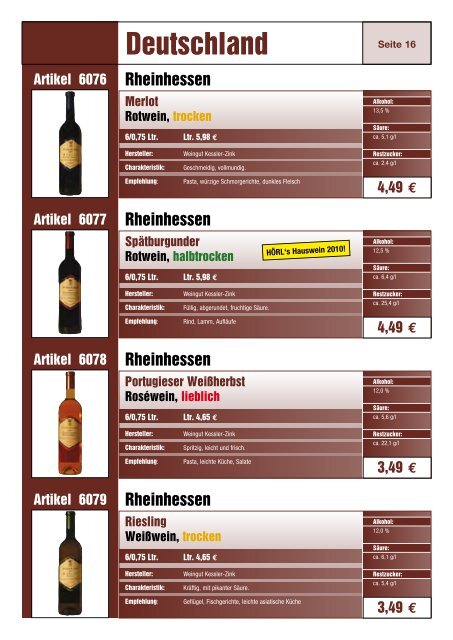 Säure - bei Getränke Hörl GmbH