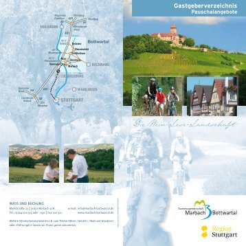 Gastgeberverzeichnis 2013 - Tourismusgemeinschaft Marbach ...