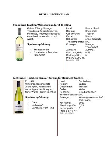 Deutsche Weine - Mediar-Agentur