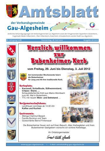 Ober-Hilbersheim - Verbandsgemeinde Gau-Algesheim