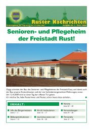 Ruster Nachrichten - März 2008/1