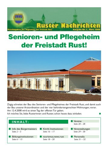 Ruster Nachrichten - März 2008/1