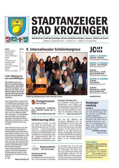 jetzt anzeigen - Gemeinde Bad Krozingen