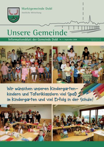 Unsere Gemeinde Unsere Gemeinde - Marktgemeinde Dobl