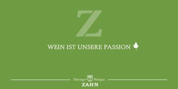 Idylle pur am Saaleufer und in den Weinbergen - Weingut Zahn