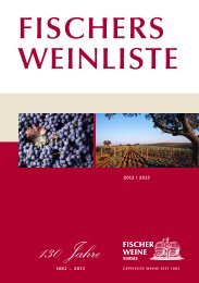 fischers weinliste 2012 | 2013 - Fischer Weine