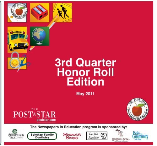 3rd Quarter Honor Roll Edition - The Post-Star