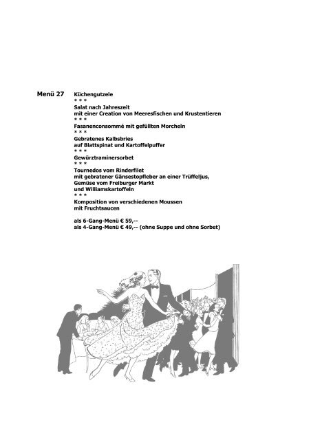 Bankett- & Menüvorschläge[PDF]