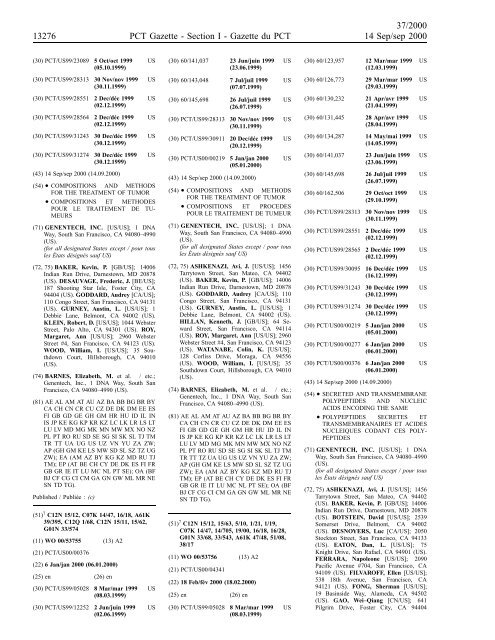 section 1 - World Intellectual Property Organization