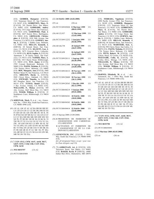 section 1 - World Intellectual Property Organization