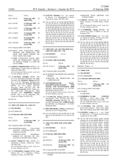 section 1 - World Intellectual Property Organization