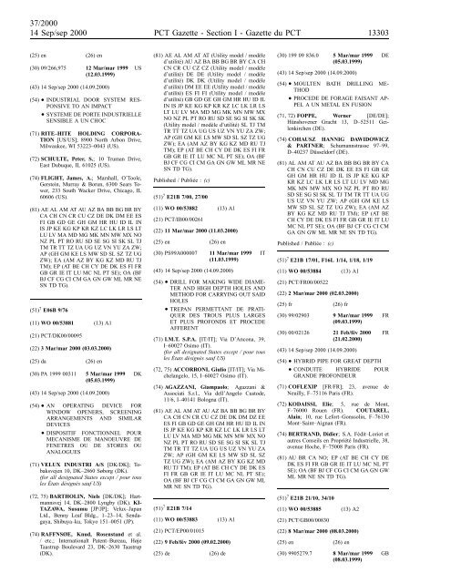 section 1 - World Intellectual Property Organization