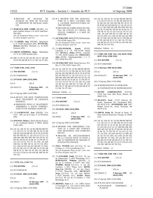 section 1 - World Intellectual Property Organization