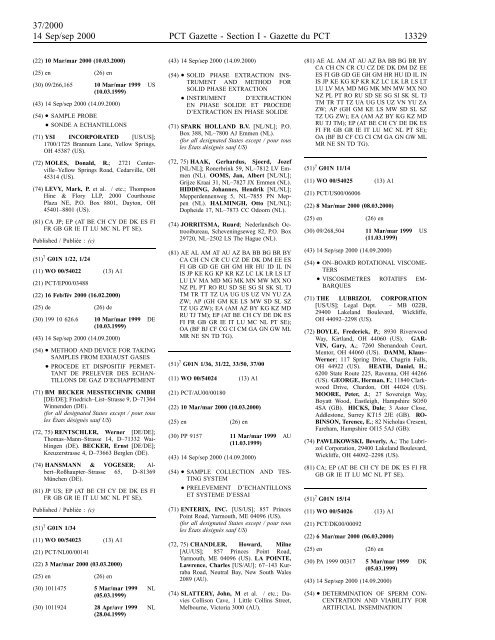 section 1 - World Intellectual Property Organization