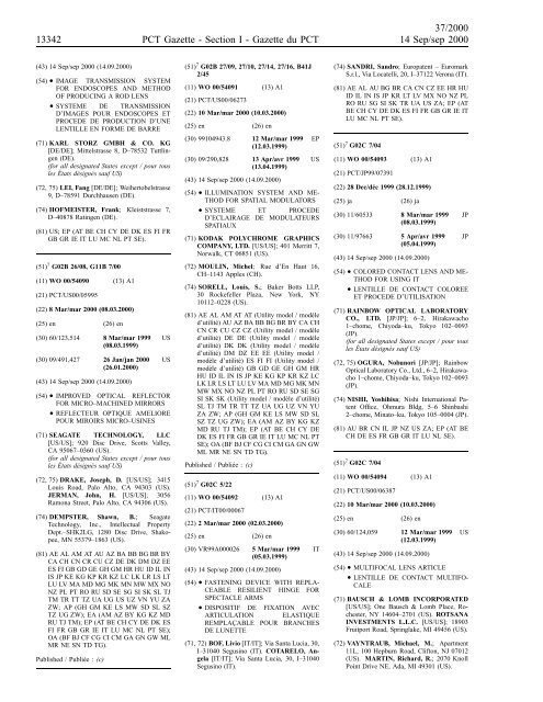 section 1 - World Intellectual Property Organization