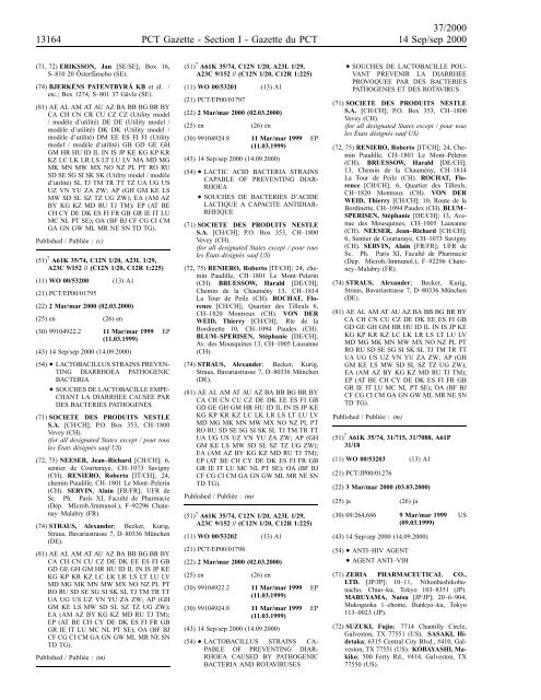 section 1 - World Intellectual Property Organization