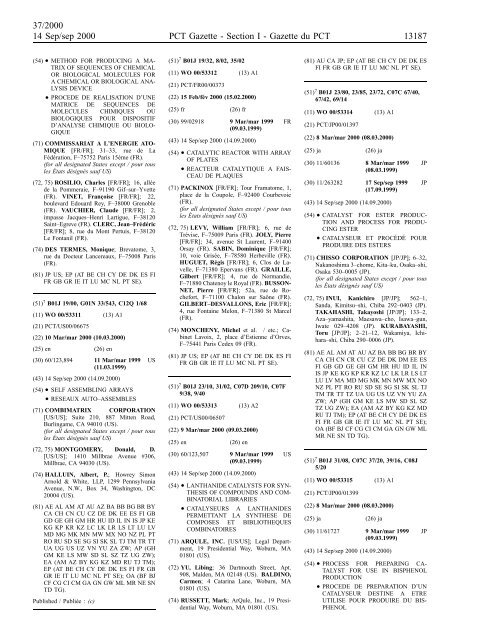 section 1 - World Intellectual Property Organization