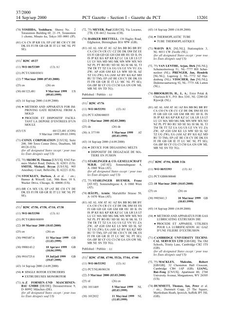 section 1 - World Intellectual Property Organization