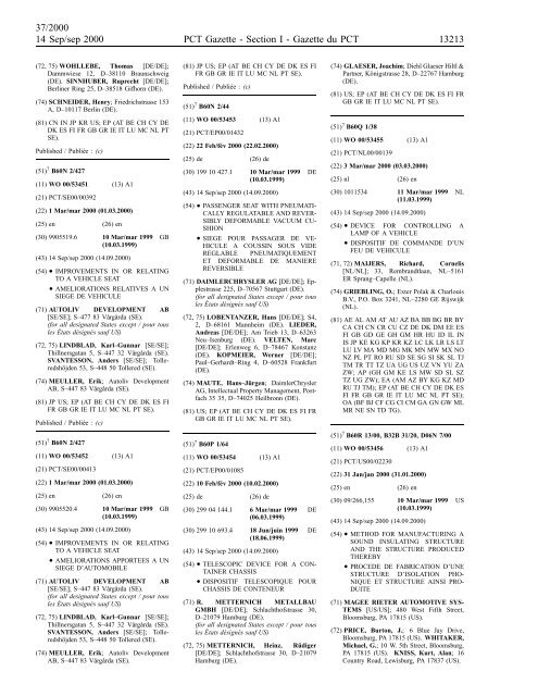 section 1 - World Intellectual Property Organization