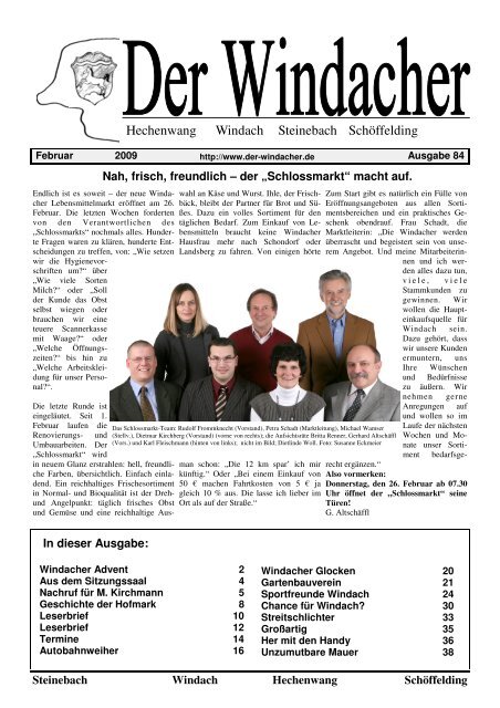 Ausgabe 84 - Der Windacher