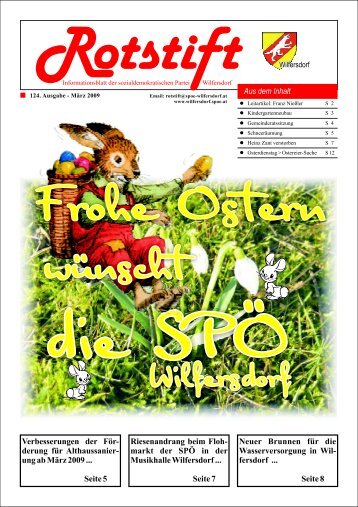 Rotstift - SPÖ Wilfersdorf