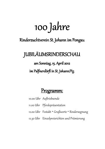 Schaukatalog - Rinderzuchtverband Salzburg