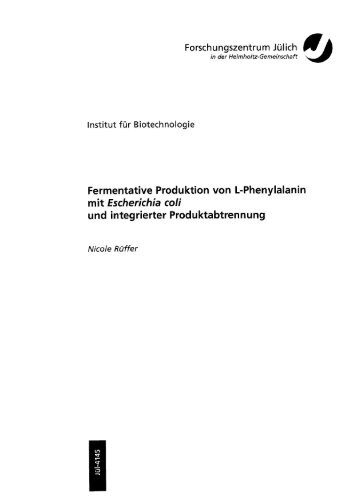 m i t Escherichia coli - Forschungszentrum Jülich