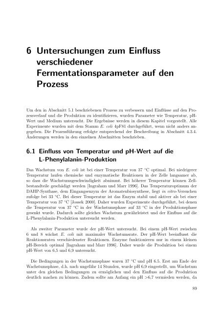 m i t Escherichia coli - Forschungszentrum Jülich