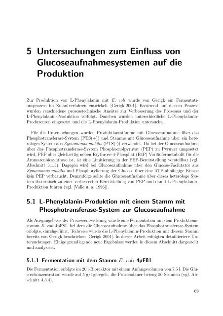 m i t Escherichia coli - Forschungszentrum Jülich