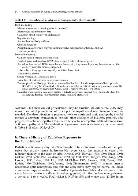 Clinical Pathways in Neuro-ophthalmology : An ... - E-Lib FK UWKS