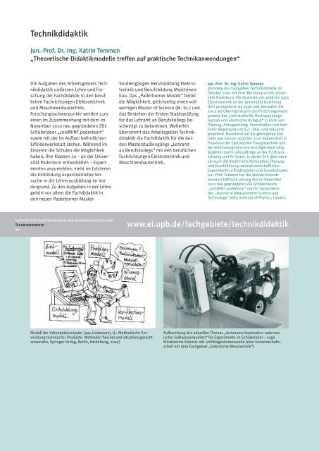 Jahresbericht 2010 - Institut für Elektrotechnik und ...