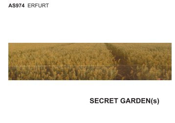 Europan 8 - Entwurf Secret Garden´s - Erfurt