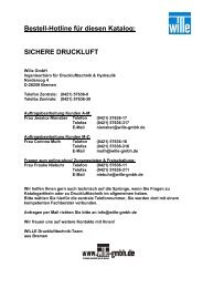 SICHERE DRUCKLUFT - Wille GmbH