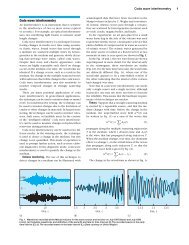 Coda wave interferometry - Inside Mines