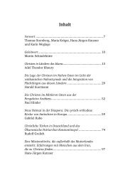 Inhaltsverzeichnis als pdf-Datei - Franz-Hitze-Haus