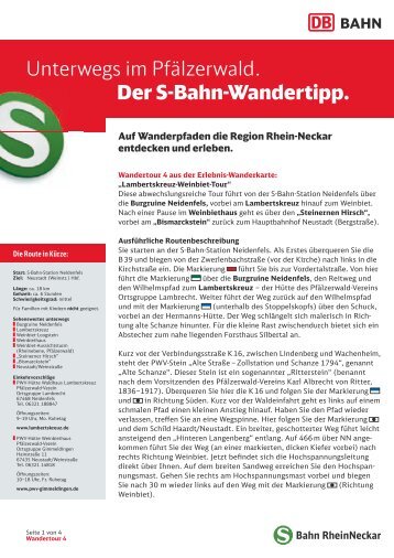 4. Lambertskreuz-Weinbiet-Tour (PDF, 482KB) - S-Bahn RheinNeckar