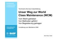 BASF Maintainer 2006-Präsentation World Class - T.A. Cook