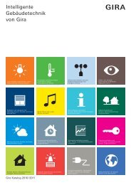 Gira Katalog 2010 - 2011 (PDF-Datei, 53.638KB