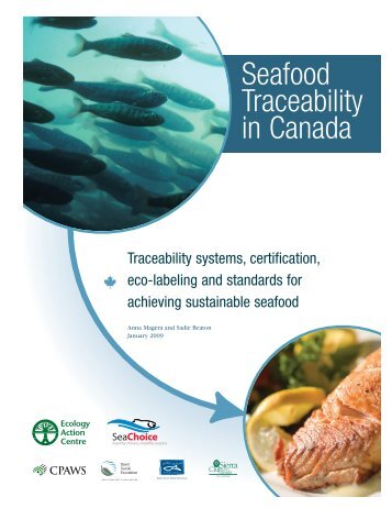 Seafood Traceability in Canada (PDF) - David Suzuki Foundation