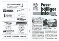 Ausgabe 30 - August 2000 - FC Bolligen