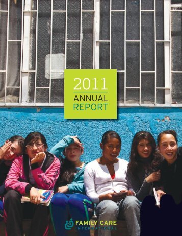 FCI Annual Report 2011 - Family Care International