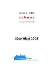 Güselblatt 08-Gesamtausgabe - Gemeinde Schwyz