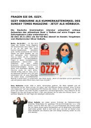 PM DR OZZY - fairmedia GmbH