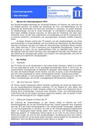 Konzeptpapier Tutorenprogramm im PDF-Format - Universität ...
