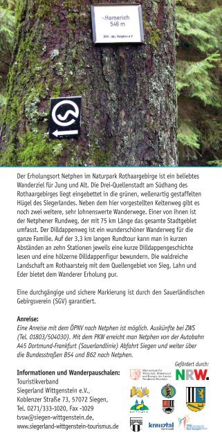 Pfiffig: Wandern auf dem Keltenweg - Wittgensteiner Wanderland