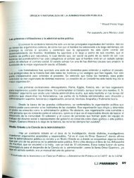 origen naturaleza de la administración publica - Revista Paraninfo ...