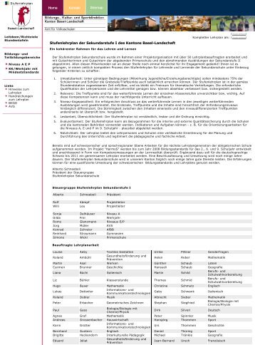 Druckversion - Stufenlehrplan AVS